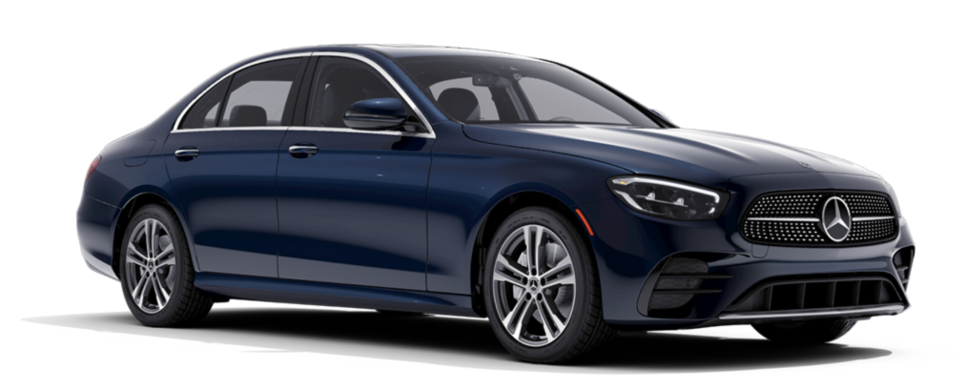 Auto Blu Berlina Mercedes Classe E